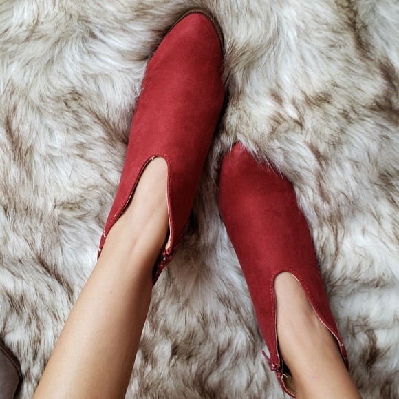 🚨LAST PAIR//The Cheyenne// Brick red bootie - Picture 5 of 7